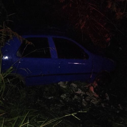 Motorista fica ferido após acidente na PR-151