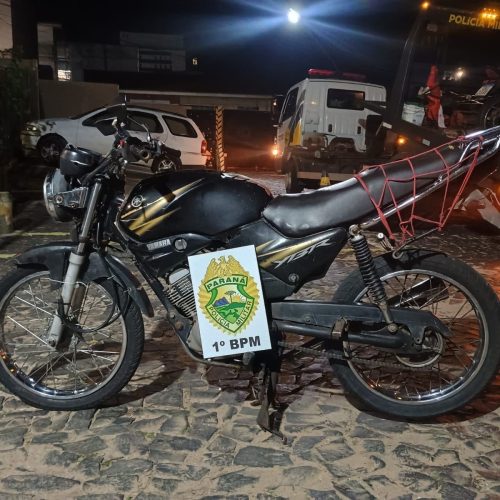 Homem é preso com motocicleta com chassi adulterado na região