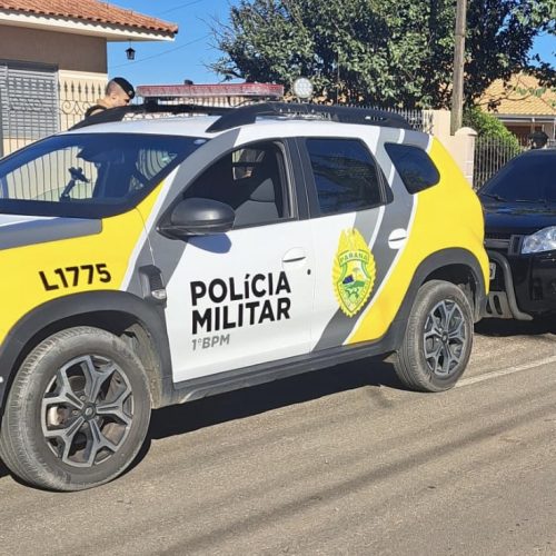 PM recupera carro furtado na região central de Carambeí