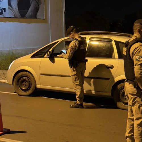 Polícia Militar realiza ‘Operação Lei Seca’ na região