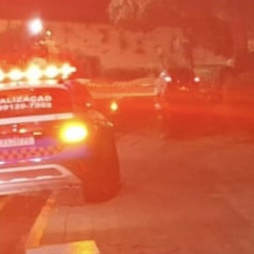 Jovem é detido após danificar módulo da Praça Cívica em Carambeí