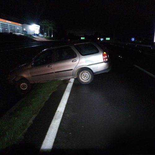 Condutor de 64 anos se envolve em acidente na PR-151