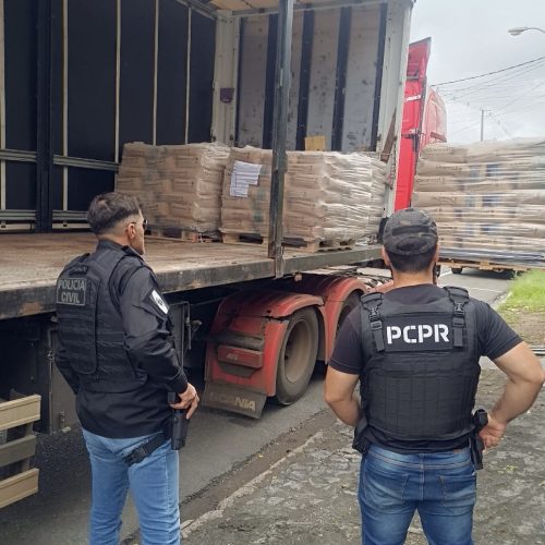 Polícia Civil recupera carga química avaliada em R$ 314 mil na região; dois são presos