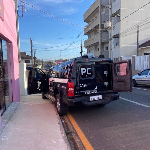 Polícia Civil prende jovem de 24 anos por tráfico e ameaças em Carambeí