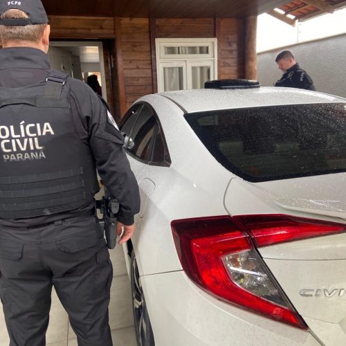 PCPR prende integrante de quadrilha após crime registrado em Carambeí