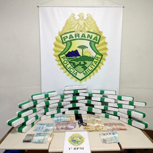 Polícia Militar apreende 25 kg de maconha na região