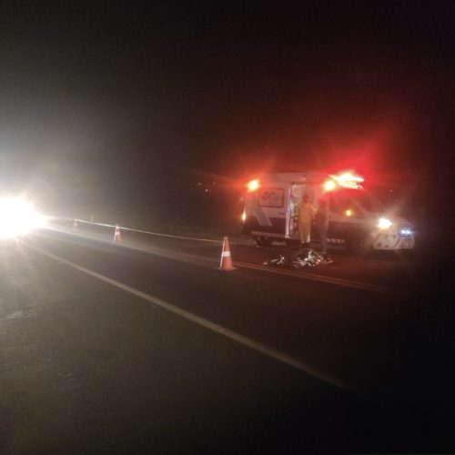 Homem morre atropelado na região