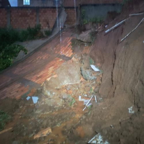 Defesa Civil divulga balanço da forte chuva de segunda-feira em Carambeí