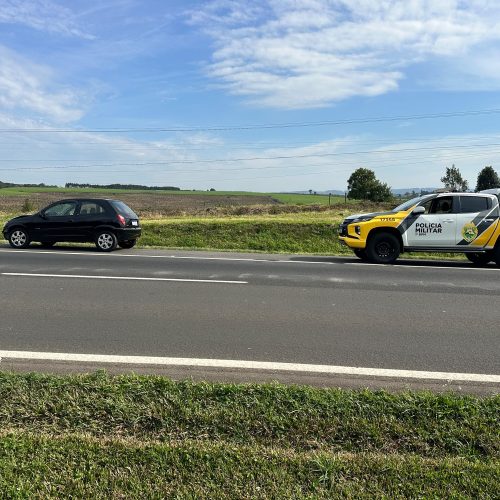Veículo utilizado em atropelamento é encontrado em Carambeí