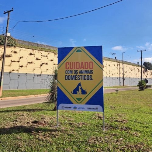 CastraPet consolida legado ambiental com a instalação de 3,4 mil placas educativas