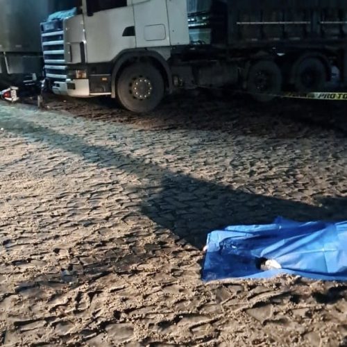 Vítima morre após ser atropelada por motocicleta na região