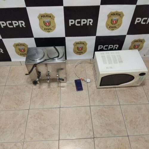 PCPR prende dupla em flagrante após furto a comércio&nbsp;na região