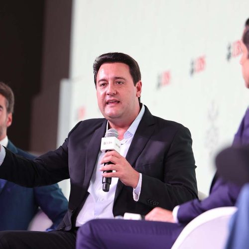 Em São Paulo, Ratinho Junior apresenta resultados do Paraná a investidores globais