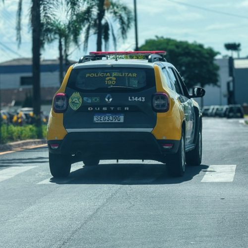 Polícia Militar recupera veículo com registro de roubo em Carambeí