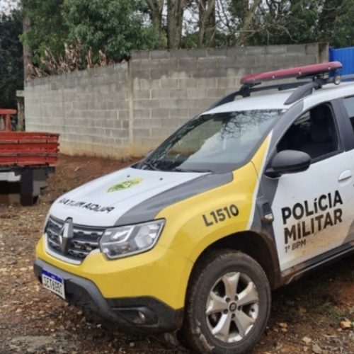 Polícia Militar recupera caminhonete roubada horas antes na região