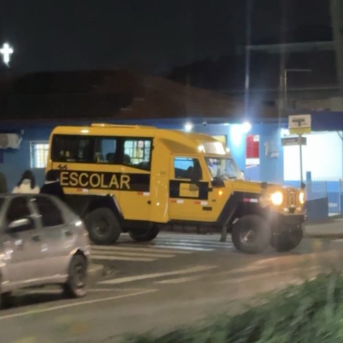Novos ônibus escolares rurais circulam em Carambeí