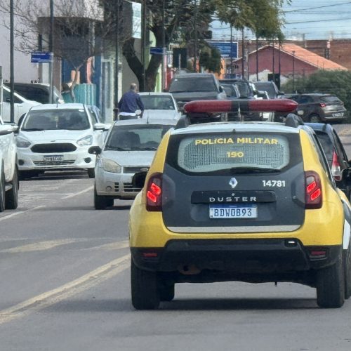 Motocicleta é furtada no centro de Carambeí durante a madrugada