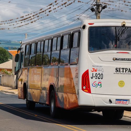 Prefeitura de Carambeí informa alteração no funcionamento do transporte gratuito