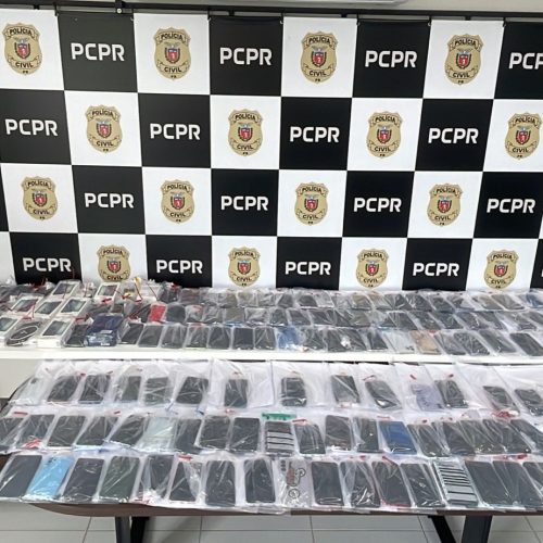 Número de roubos e furtos de celulares cai 45,6% no Paraná desde 2018