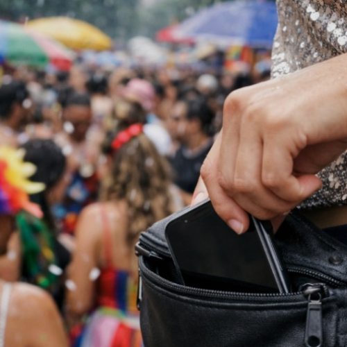 PCPR orienta como proteger o celular e evitar golpes durante o Carnaval