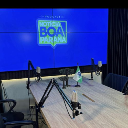 Notícia Boa Paraná: Governo do Estado estreia podcast de entrevistas