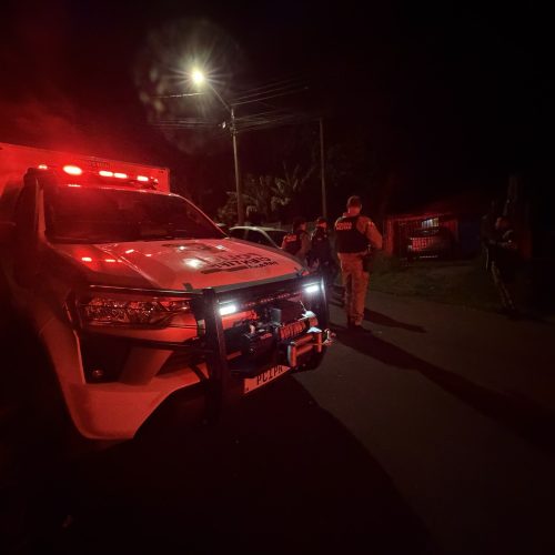 Confronto com a Rotam termina com homem morto no bairro AFCB, em Carambeí