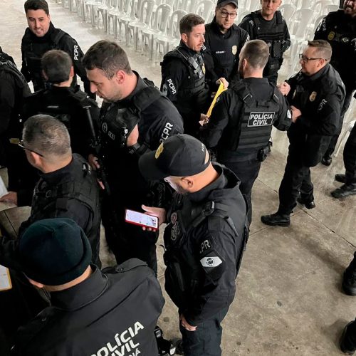PCPR cumpre 19 mandados contra rede de tráfico de drogas nos Campos Gerais
