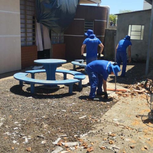 Paraná coloca presos para reconstruir escolas e Apae de Rio Bonito do Iguaçu