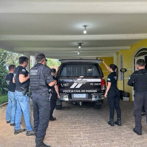 Polícia Civil de Carambeí cumpre mandado de prisão por homicídio qualificado