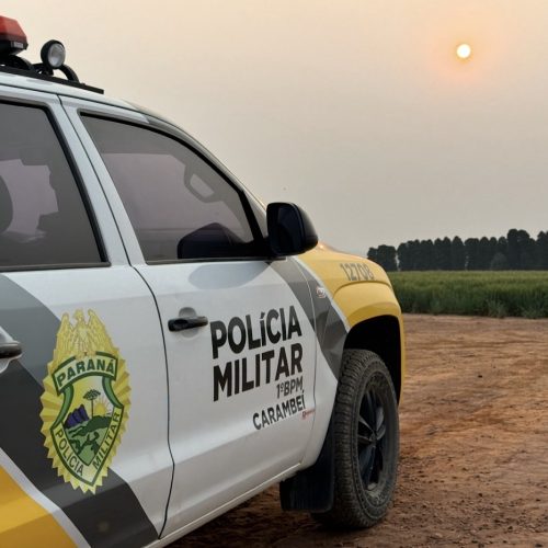 Polícia Militar prende homem com mandado de prisão em Carambeí