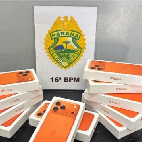 11 iPhones são encontrados em banheiro de restaurante na região