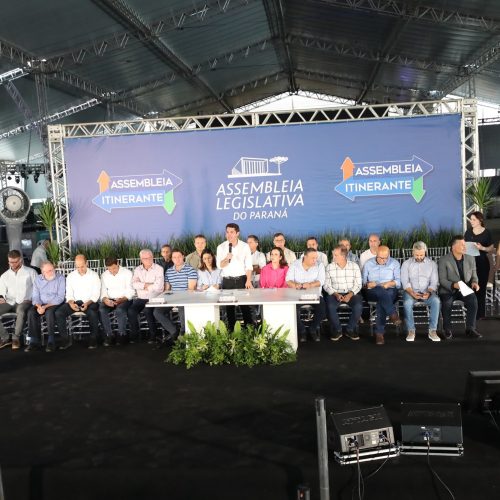 Assembleia Itinerante reúne prefeitos e lideranças dos Campos Gerais em Castro nesta quarta-feira