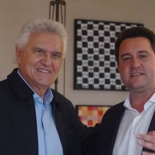 Caiado anuncia Ratinho Junior como ministro da Infraestrutura