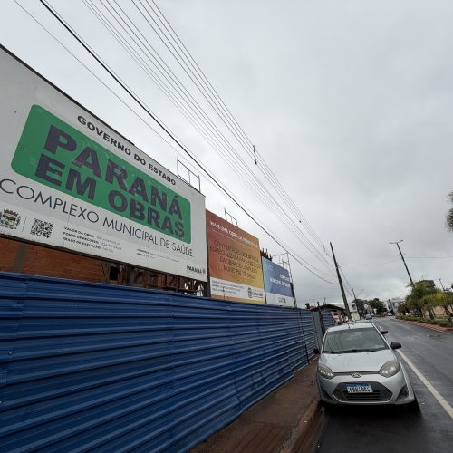 Cobertura de placas de obras em Carambeí atende determinações da legislação eleitoral
