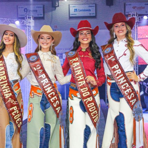 Castro conhece as majestades da 7ª Festa do Peão de Boiadeiro