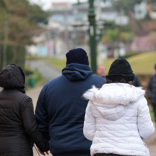 Inverno - Frio -  menor temperatura em Curitiba