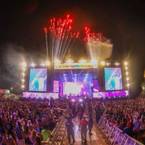 Confira a lista completa de shows do Verão Maior Paraná 2027