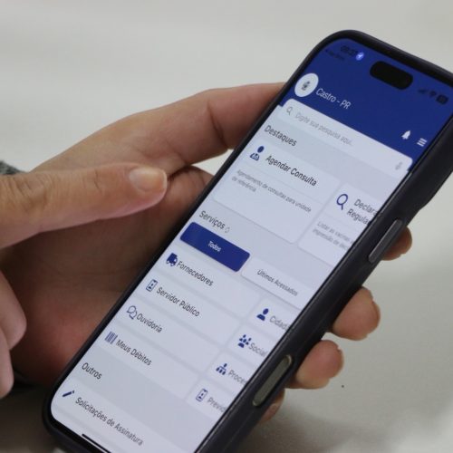 Aplicativo vai facilitar marcação de consultas odontológicas nas UBSs de Castro