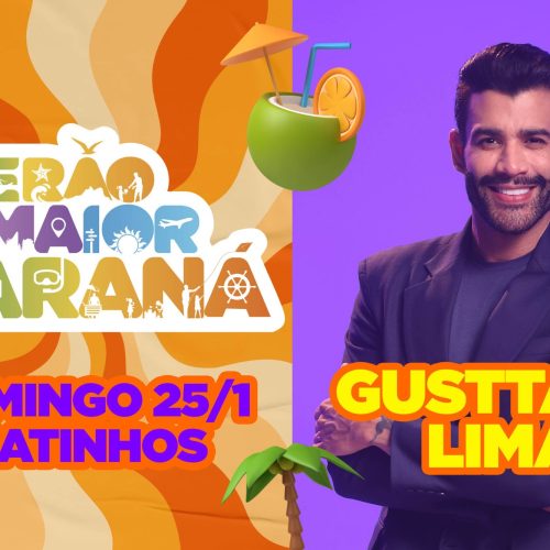 Surpresa revelada: Gusttavo Lima vai se apresentar no Verão Maior Paraná