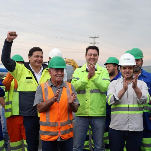 Começam as obras de duplicação da rodovia que liga Ponta Grossa a Palmeira