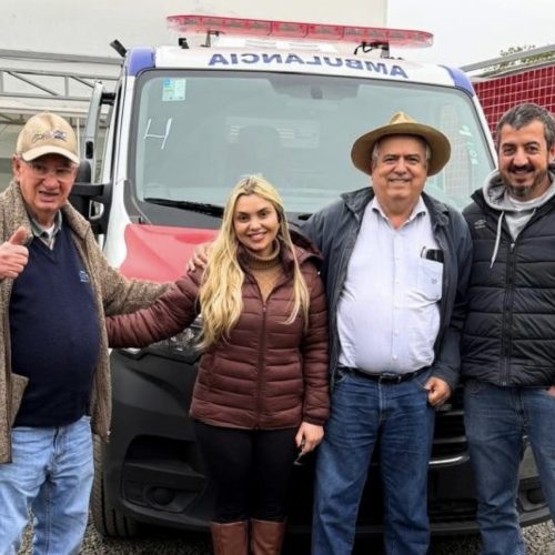 Socavão passa a contar com nova ambulância 0km para transportes de urgência e emergência