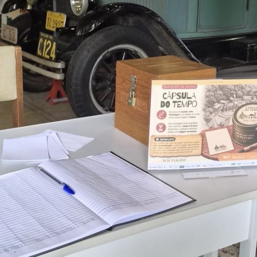 Museu Parque Histórico de Carambeí convida visitantes a escreverem&nbsp;cartaspara o futuro
