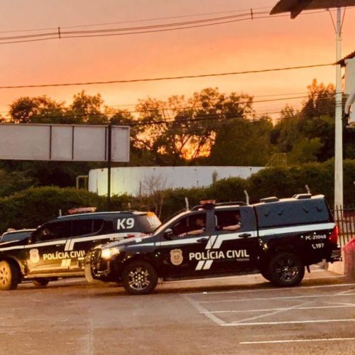 PCPR, PMPR e GM prendem oito durante operação contra o tráfico de drogas