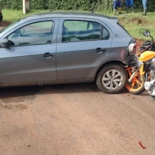 Motociclista fica gravemente ferida em acidente na estrada que liga PG a Carambeí