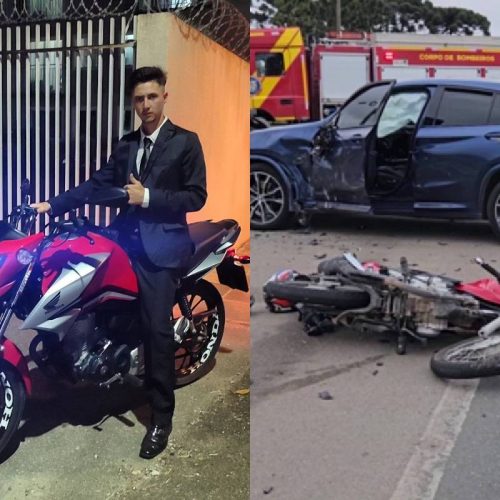 Motociclista de 19 anos morre após acidente com BMW no PR