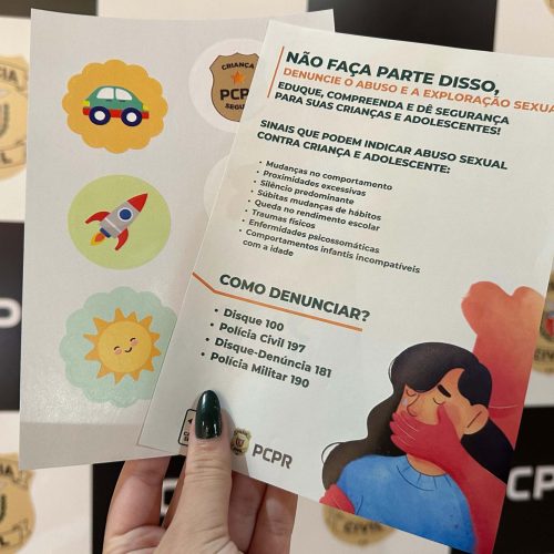 PCPR participa de operação nacional de combate à violência contra crianças e adolescentes