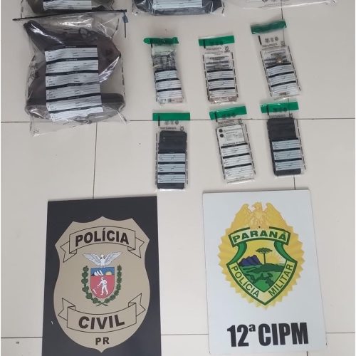 Ação integrada prende três pessoas por arrombamentos em cofres no PR