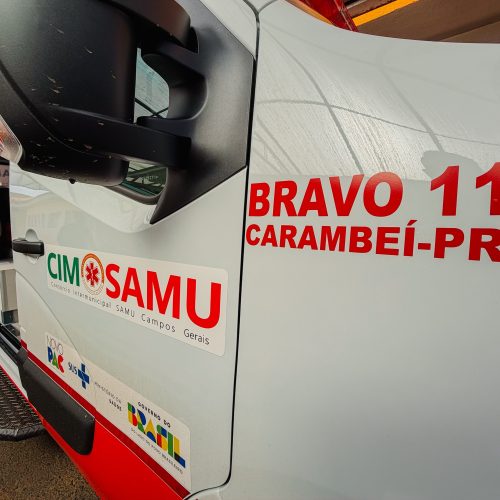 Uma semana após implantação, SAMU já demonstra eficiência e conquista aprovação da população em Carambeí