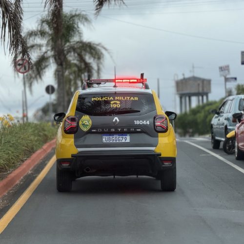 Carro é furtado durante a noite em Carambeí