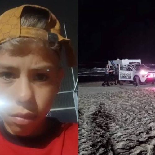 Menino de 12 anos que morreu após se afogar no mar é identificado